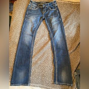 Rock & roll cowgirl 27x38 jeans